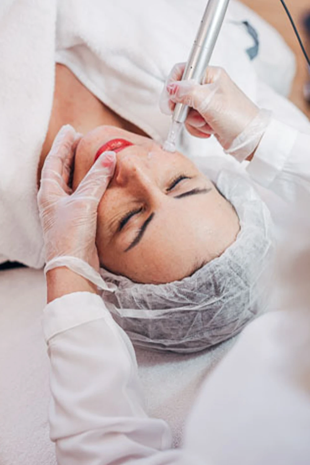 Behandlungsraum im Kosmetikstudio Augsburg